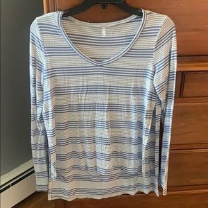 Long Sleeve Striped Shirt